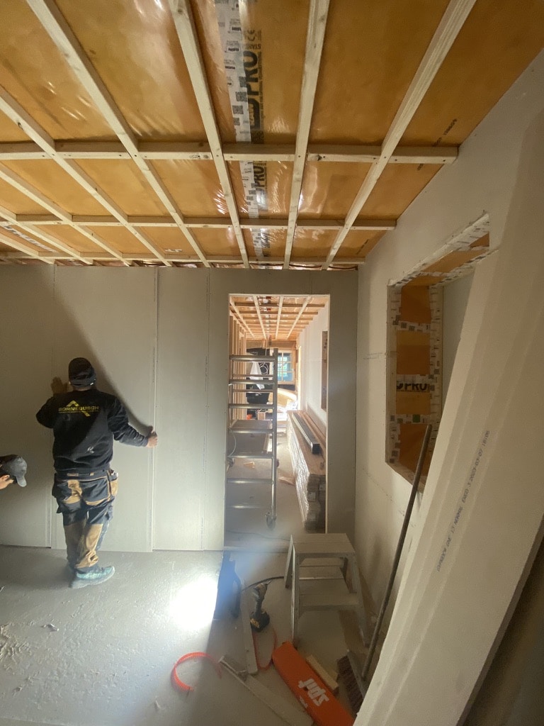 Nyt tag, tømrerarbejde i København