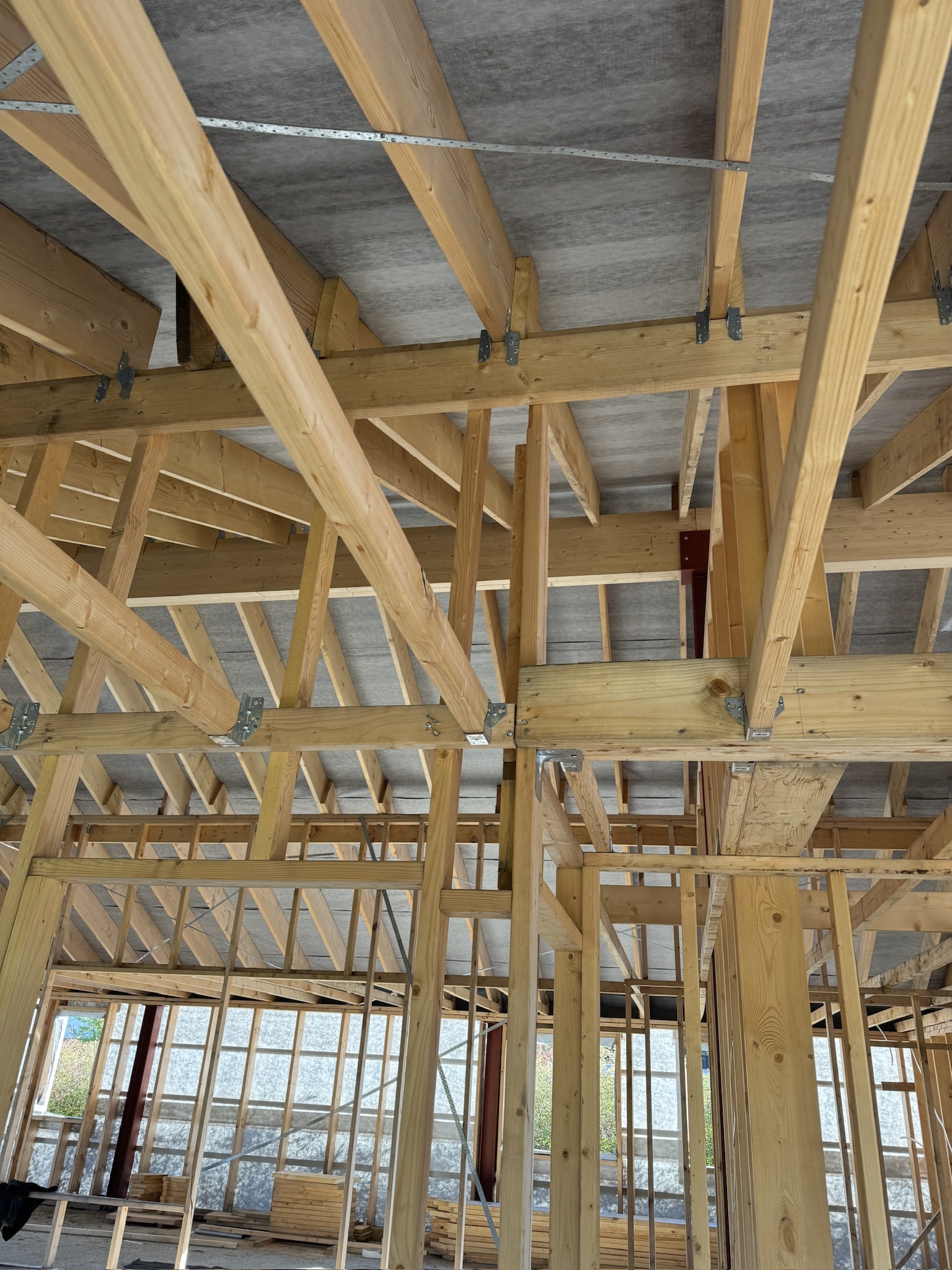 Nyt tag, tømrerarbejde i København