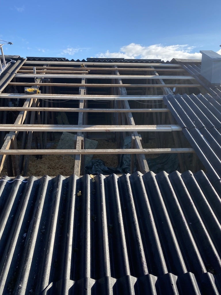 Reparation af  tag København