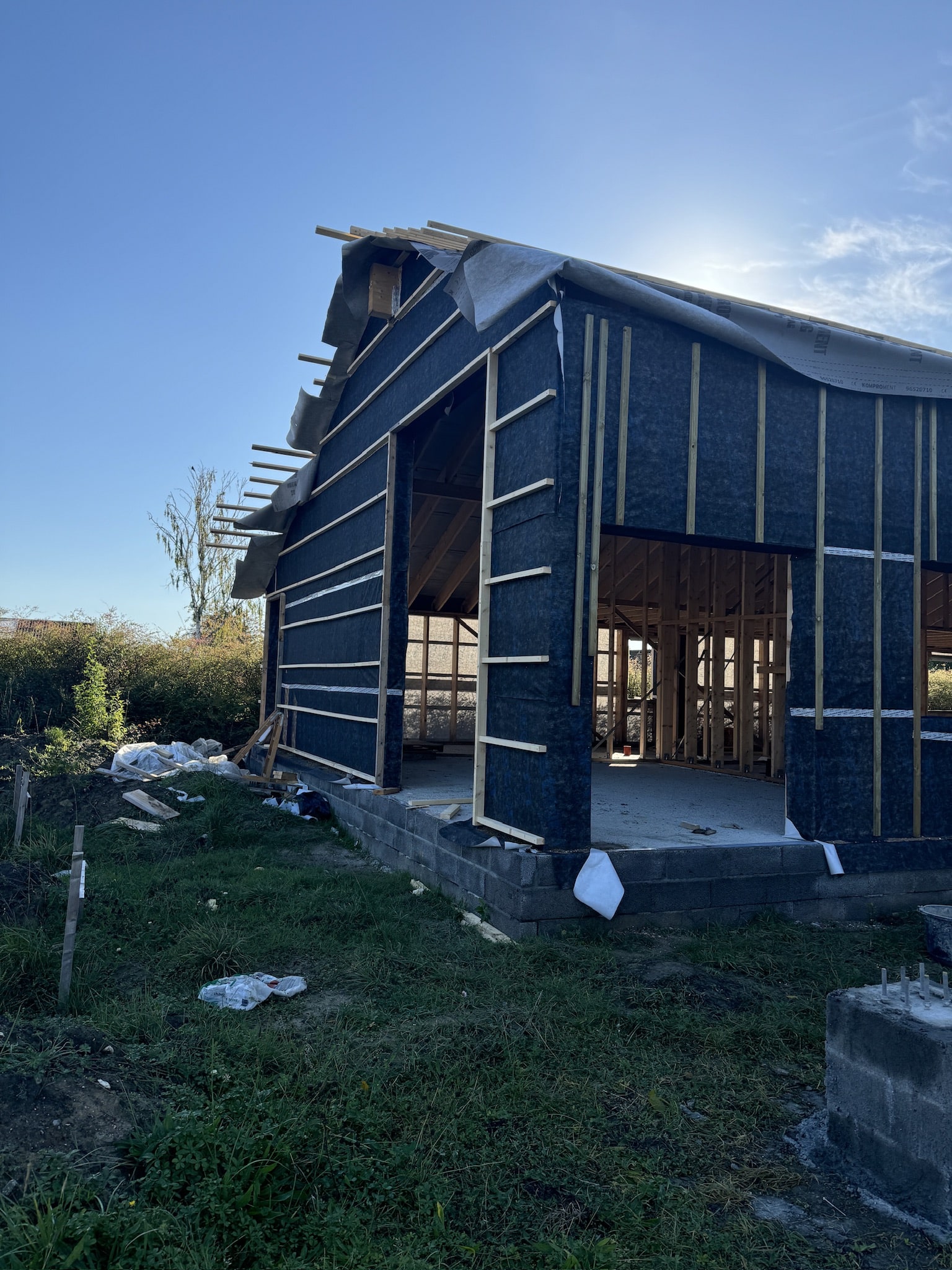 Nyt tag, tømrerarbejde i København